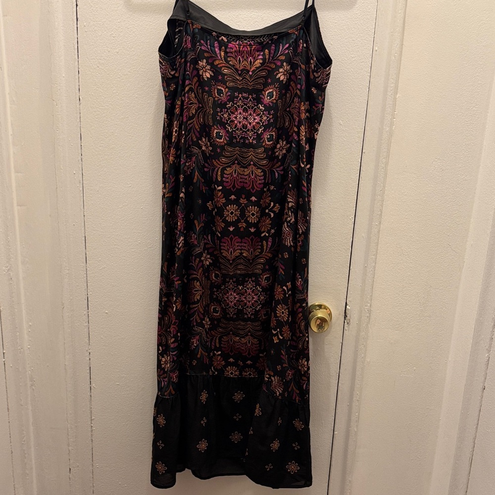 Johnny Was Silk Midi Dress - Picture 5 of 6